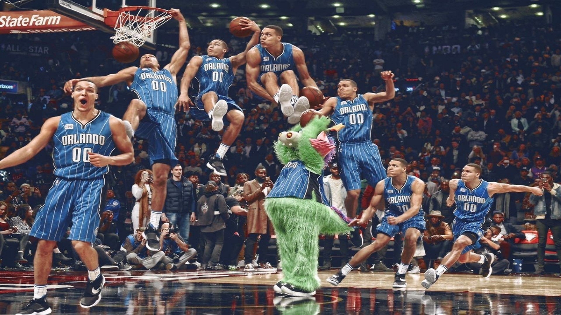 勇士主场三连胜库里状态火热，勇士对雷霆库里12记三分全场回放